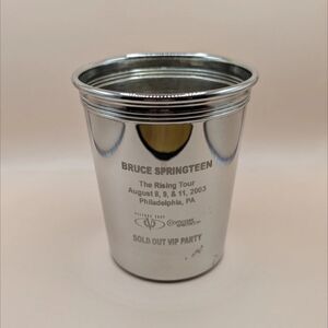 Silver VIP Commemorative Cup Bruce Springsteen VIP After Party '93 Tour